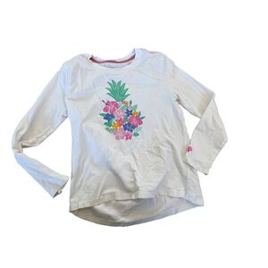 Coolibar upf 50+ protection long sleeve tropical floral print youth top